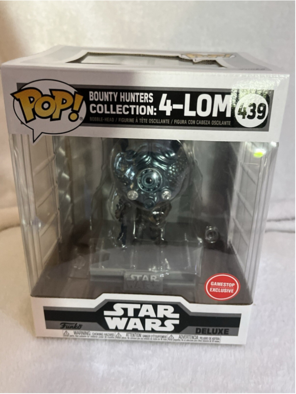 Star Wars 2021 4-LOM GameStop Exclusive Funko Pop 439 SEE ALL COLLECT TODAY